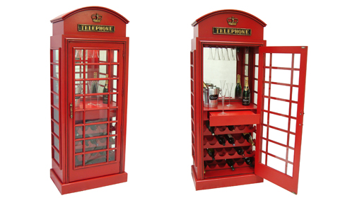 Telephone Wine Cabinet